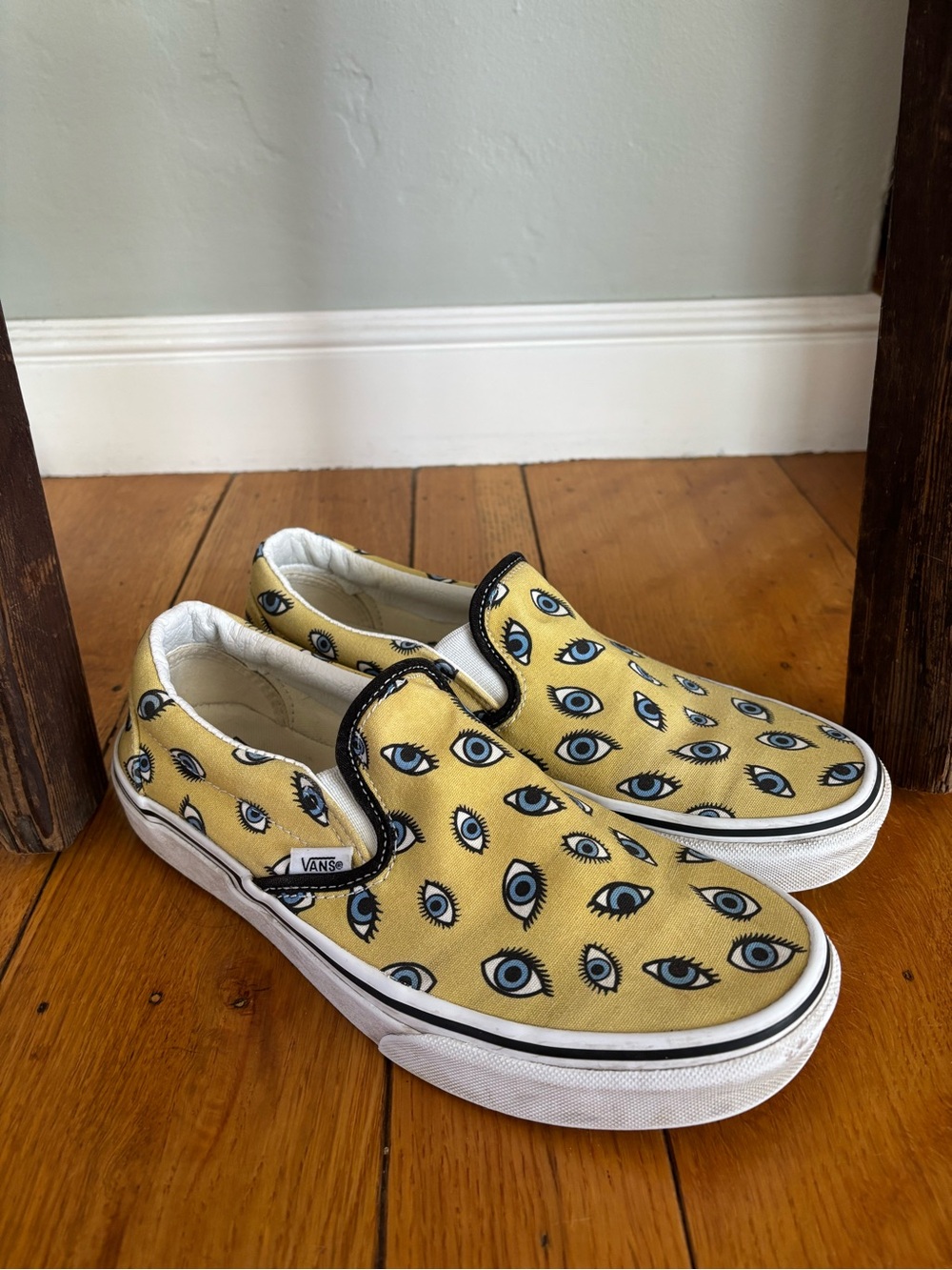 Vans Looking Glass Slip On Shoes W 9 or M 7.5 - Picture 2 of 3